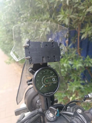 Windshield Ram Mount Base Plate Combo for Himalayan 450 - RJ Customs - Image 5