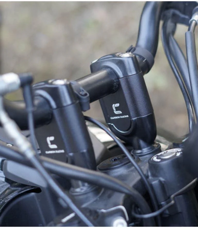 Carbon Racing 2 Inch Handlebar Risers for Himalayan 450 - Image 2