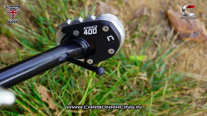 Carbon Racing "Elements" Premium Stand Extender For Triumph Scrambler 400X - Image 2