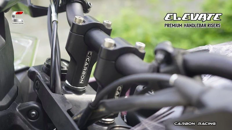Carbon Racing-Elevate Premium Handlebar Riser For KTM Adventure 390/250/X (2025) - Image 2