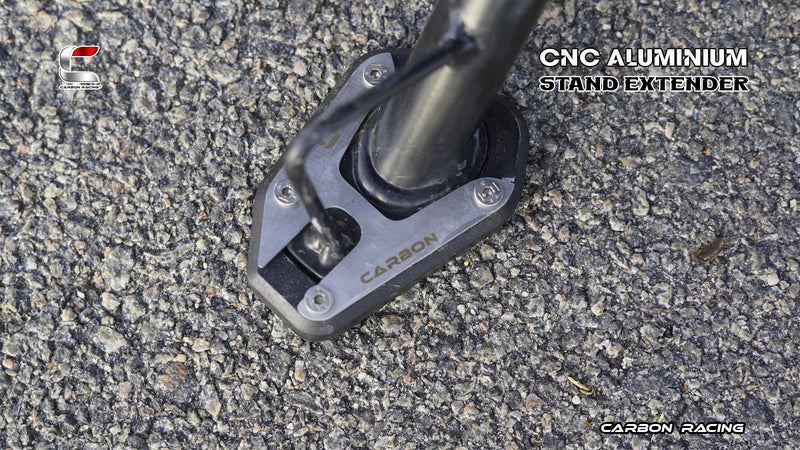 Carbon Racing-Premium Kickstand Extender For KTM Adventure 390/250/X (2025) - Image 2