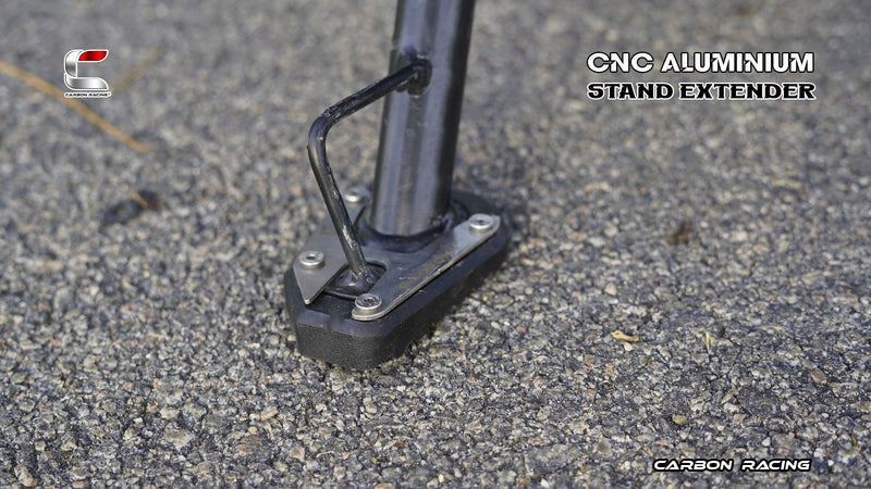 Carbon Racing-Premium Kickstand Extender For KTM Adventure 390/250/X (2025) - Image 3