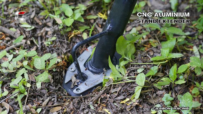 Carbon Racing-Premium Kickstand Extender For KTM Adventure 390/250/X (2025) - Image 5