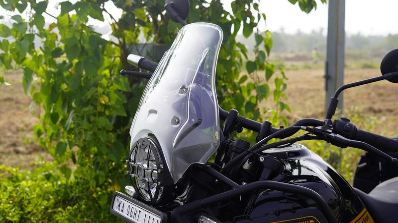 Carbon Racing "wanderer" Premium Touring Windshield For Guerrilla 450 - Clear