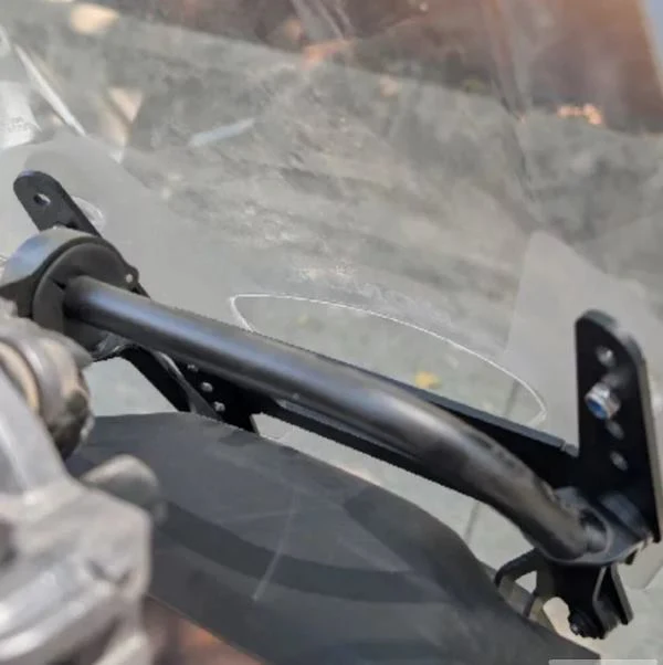 Carbon Racing-Windshield Height Extender For NX 500 - Image 2