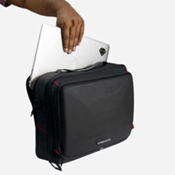 Carbonado Nova Plus Exe Olive Black Messenger Bag - Image 4