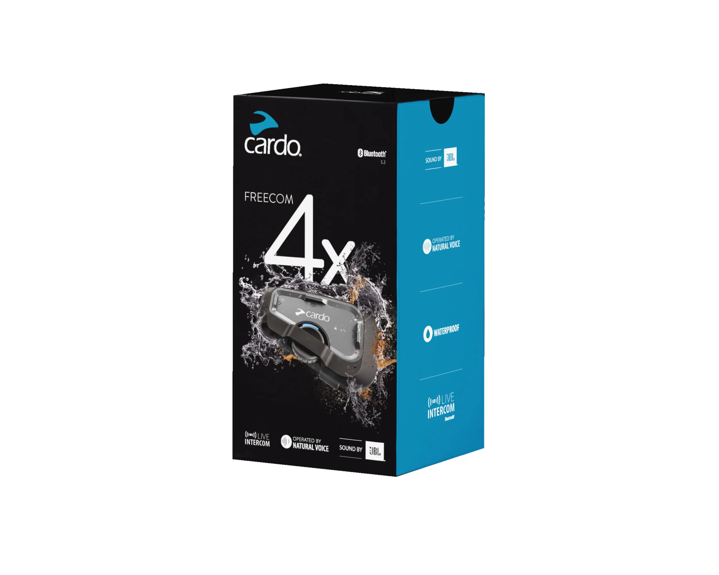 Cardo Freecom 4X, Bluetooth Communicator for 4 Riders - FRC4X003 - Image 3