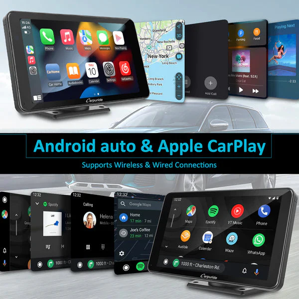 Carpuride W701 Plus Portable Wireless Car Stereo with Backup Camera, Support Install Apps - Image 6