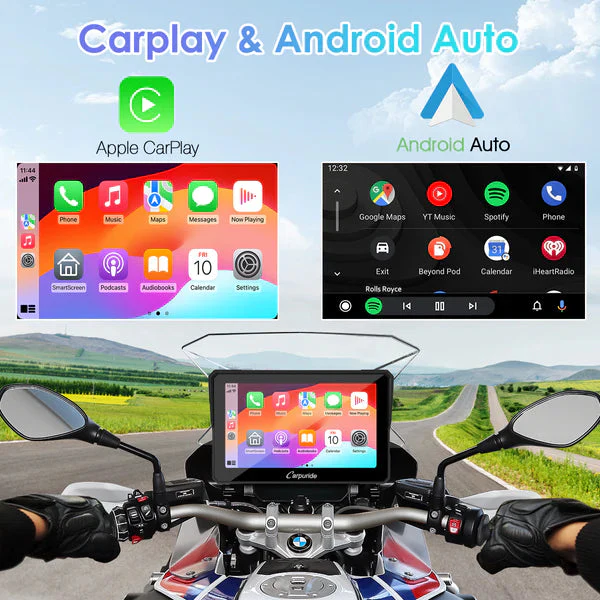 Carpuride W702B Wireless Portable Motorcycle Stereo with BMW Motorcycles Bracket (on pre order) - Image 7