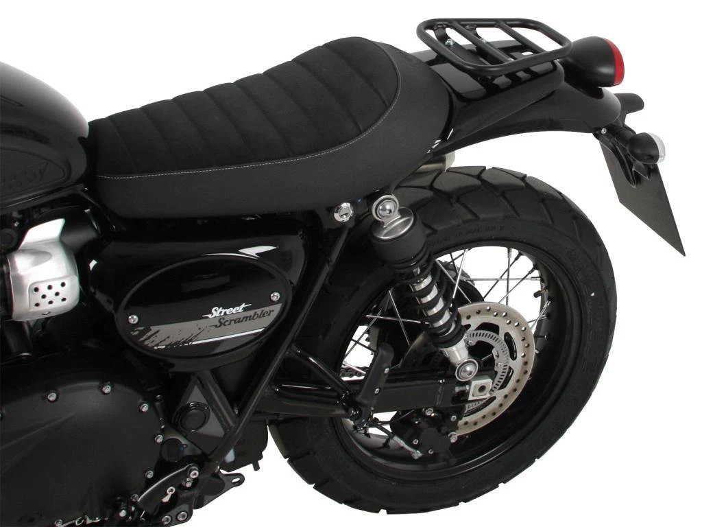 Carrier Solo Rack Without Backrest Black Triumph Triumph Scrambler - Hepco Becker - 6137557 00 01 - Image 2