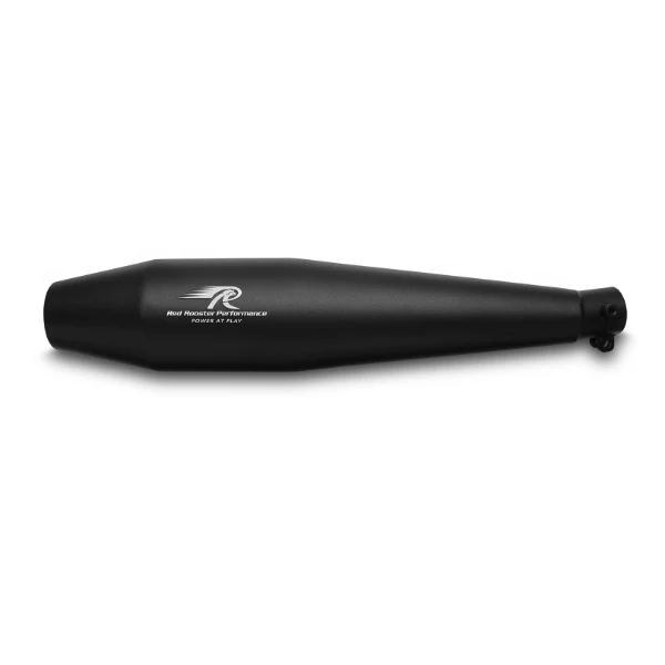 Red Rooster Performance Celesta – Black Matte Exhaust for Jawa 42 2.1 - Image 2