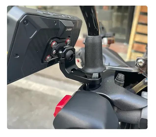 Chigee Rearview Mirror Mounting Bracket 17mm Ball Head Rearview Mirror Pipe Clamp - MFP0056 - Image 2