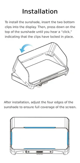 Chigee Sun Shade for AIO-5 Series - MFP0163 - Image 3