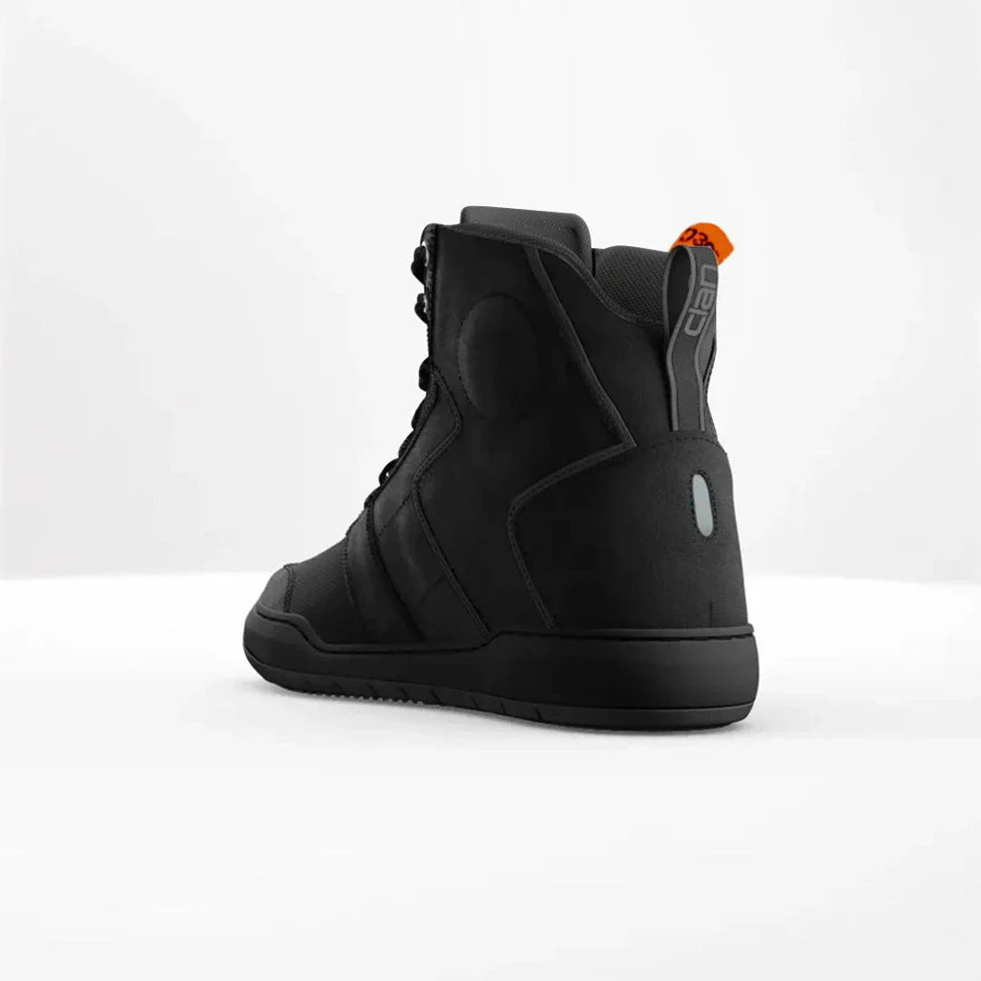 Clan Stealth D3O Waterproof Riding Boots - All Black - Image 4