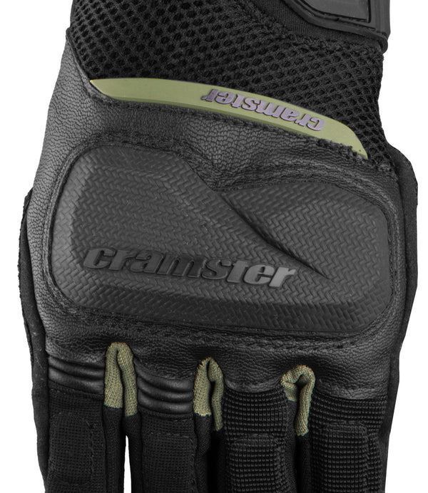 Cramster Breezer Gloves -Black Olive-Green - Image 2
