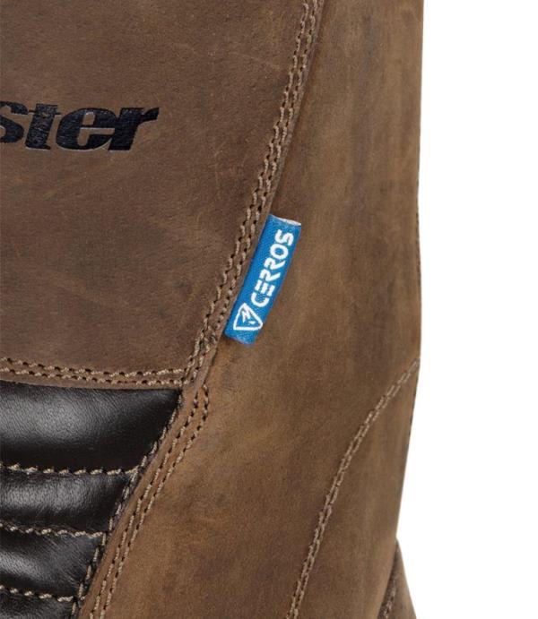 Cramster Flux Motorcycle Touring Boots - Brown - Image 3
