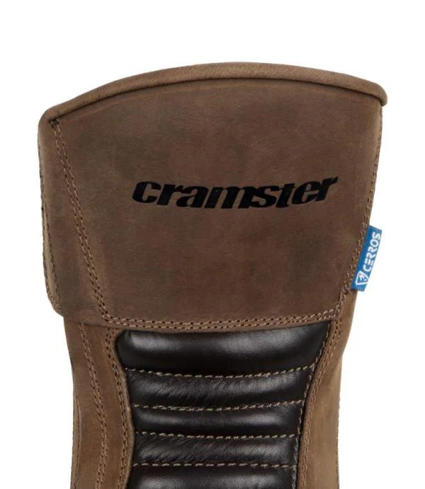 Cramster Flux Motorcycle Touring Boots - Brown - Image 4