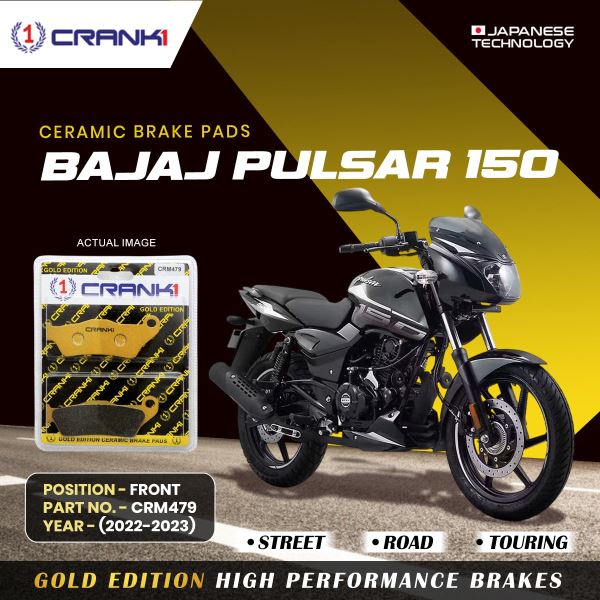 CRANK1 Brake Pad For Front Bajaj Pulsar 150-CRM479
