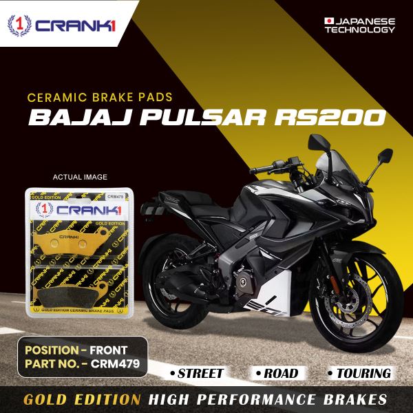 CRANK1 Brake Pad For Front Bajaj Rs 200-CRM479