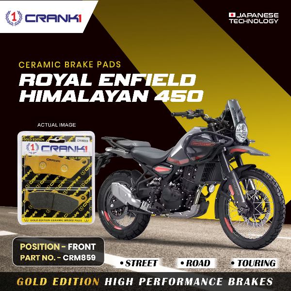 CRANK1 Brake Pad Front For Royal Enfield Himalayan 450-CRM859