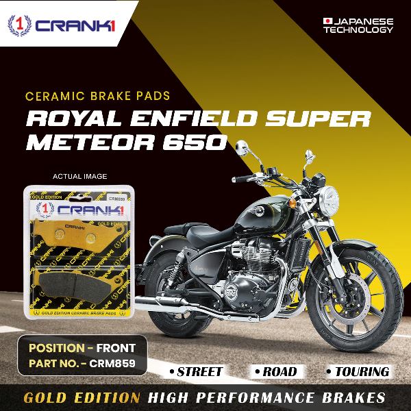 CRANK1 Brake Pad Front For Royal Enfield Super Meteor 650-CRM859