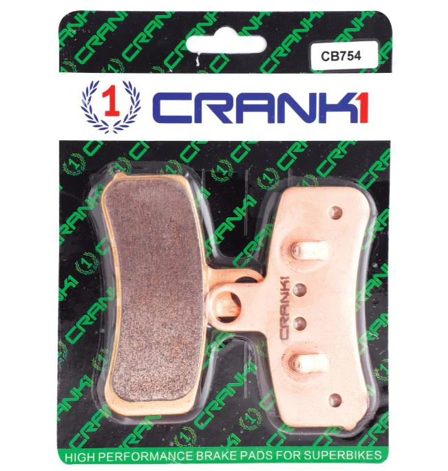 CRANK1 Brake Pads Front Harley Davidson Dyna Super Glide Customs (2008-2014) -CB754 - Image 2
