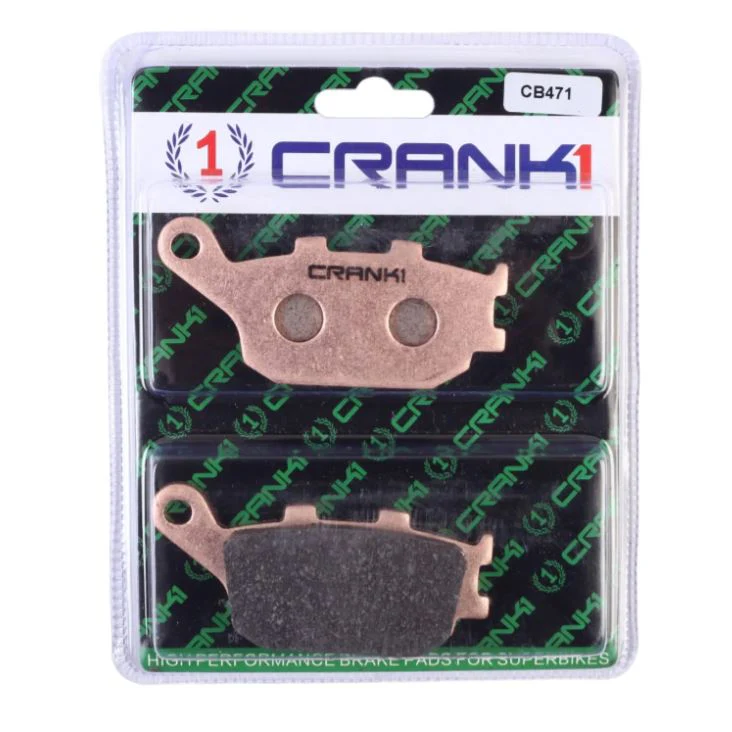 CRANK1 Brake Pads Rear Honda CBR 600 F4i- 2001 to 2006-CB471 - Image 2