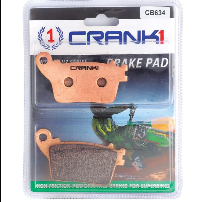 CRANK1 Brake Pads Rear-Kawasaki Ninja ZX-10R 2011-2015-CB634 - Image 2