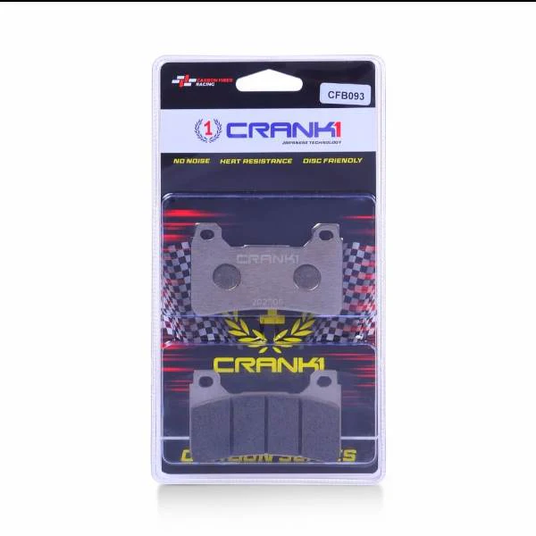 CRANK1 Carbon Brake Pads For Honda CB 1000R Non – ABS 2009-2015 - Front - CFB093 - 2 Sets - Image 2
