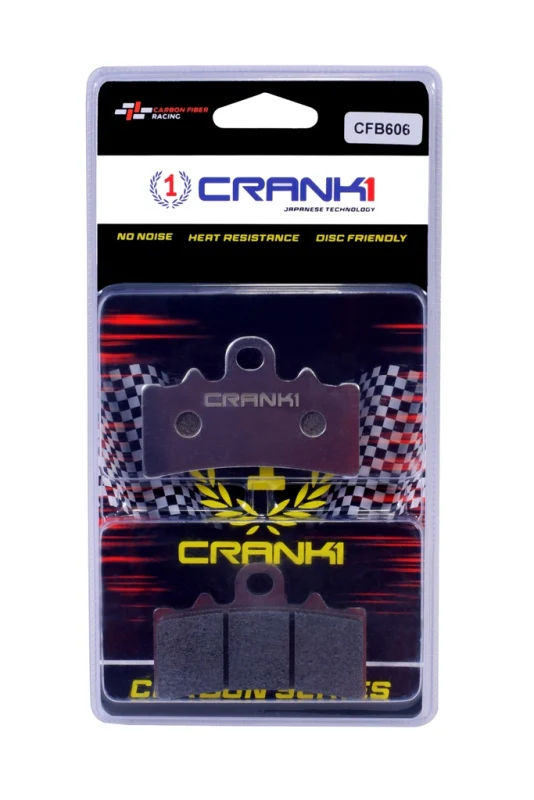 CRANK1 Carbon Brake Pads Front BMW G 310 R 2016-2020 Onwards - CFB606 - Image 2