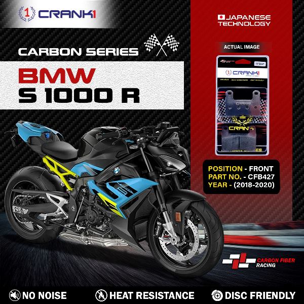 CRANK1 Carbon Brake Pads Front BMW S1000 R 2018-2020 – CFB427