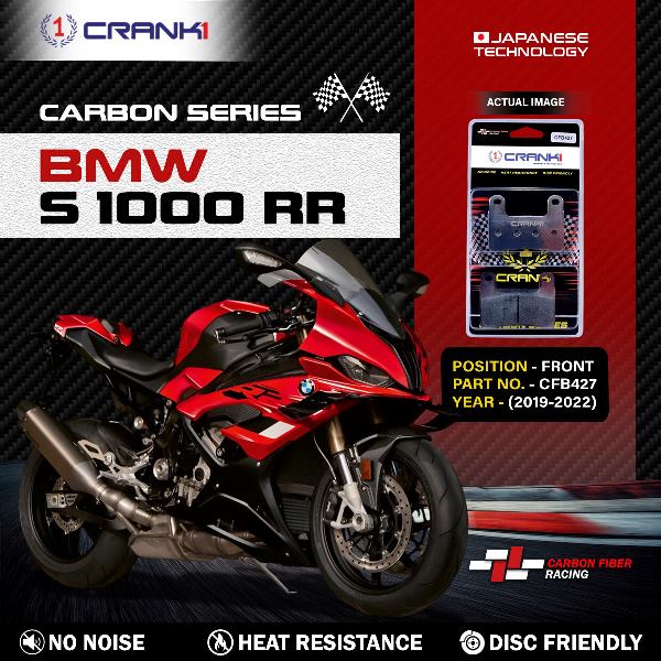 CRANK1 Carbon Brake Pads Front BMW S1000 RR 2019-2022 – CFB427