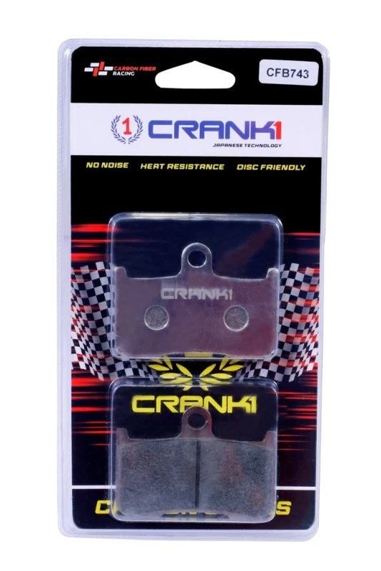 CRANK1 Carbon Brake Pads Front Kawasaki Z900 2022 Onwards – CFB743 (2 Sets Required) - Image 2