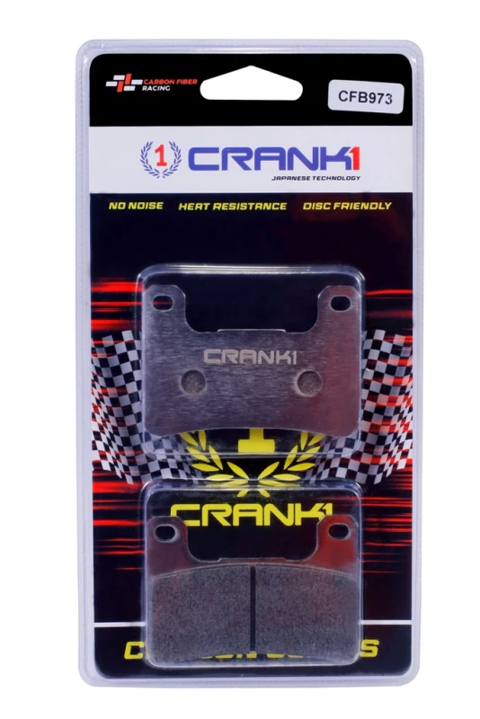 CRANK1 Carbon Brake Pads Front Kawasaki Ninja 1000 2020-Onwards – CFB973 (2sets Required) - Image 2