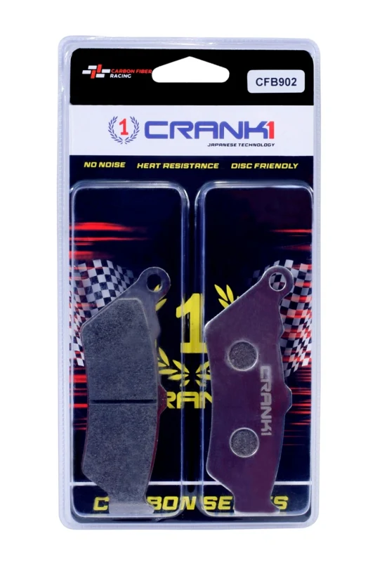 CRANK1 Carbon Brake Pads Rear BMW K1600 Bagger 2009-2021 – (CFB902) - Image 2