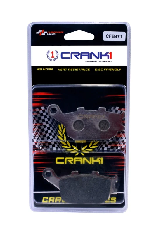 CRANK1 Carbon Brake Pads Rear Honda Africa Twin 2016-2019 ( CFB471 ) - Image 2