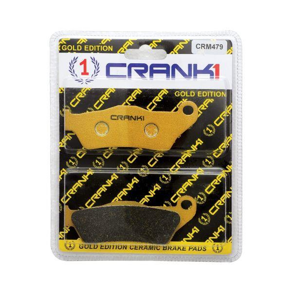 CRANK1 Ceramic Brake Pad For Front Harley Davidson 440X-CRM479 (1 SET) - Image 2