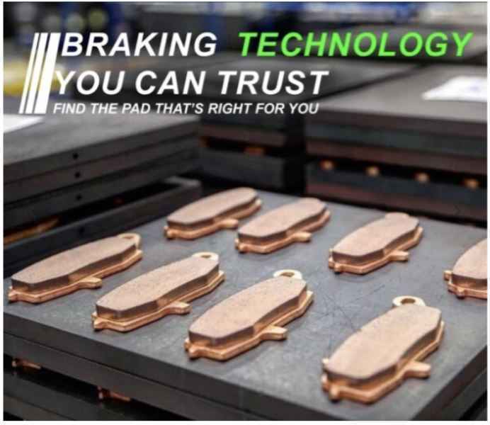 Crank1 Ceramic Brake Pads For Honda Africa Twin (2016-2019) Front-CRM679 2 Sets - Image 3