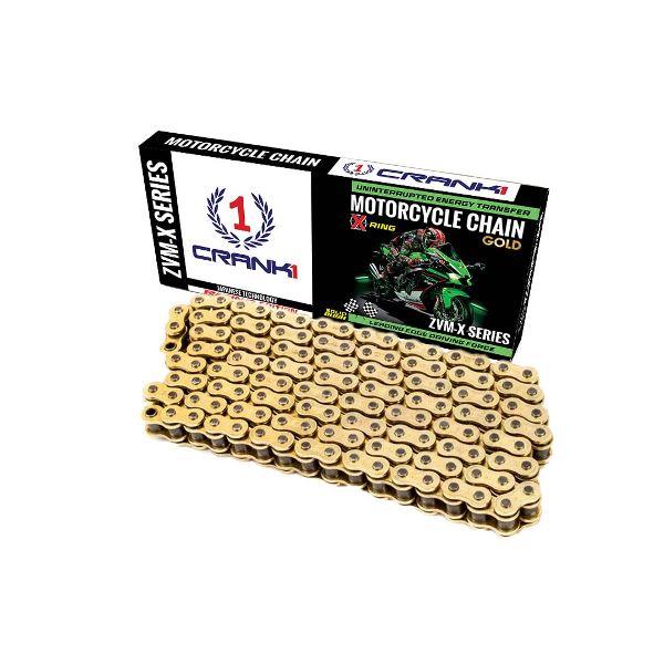 Crank1 Chain For Suzuki Bandit 2007–2015 – 530 Pitch x 118 Links Gold (ZVMX)
