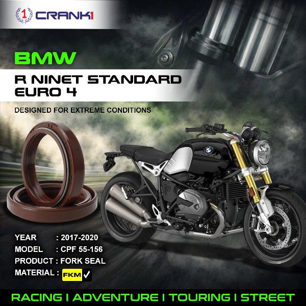 Crank1-Fork Oil Seals Pair BMW RNineT Standard Euro4 (2017-2020)-CPF55-156