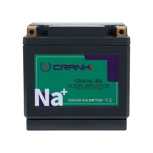 Crank1 Premium Sodium-Ion Battery–Factory Activated for Harley-Davidson Street 750 (2006-2025)-CRX14L-BS - Image 5