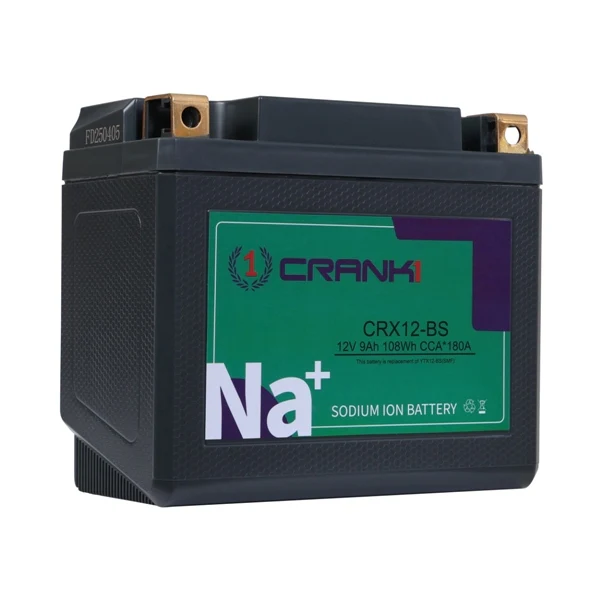 Crank1 Premium Sodium-Ion Battery–Factory Activated for Kawasaki Versys 650 (2008-2025)- CRX12-BS - Image 2
