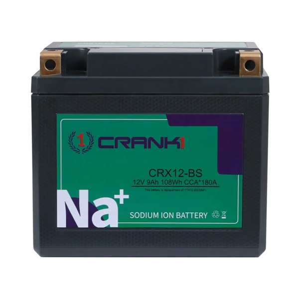 Crank1 Premium Sodium-Ion Battery–Factory Activated for Kawasaki Versys 650 (2008-2025)- CRX12-BS - Image 5