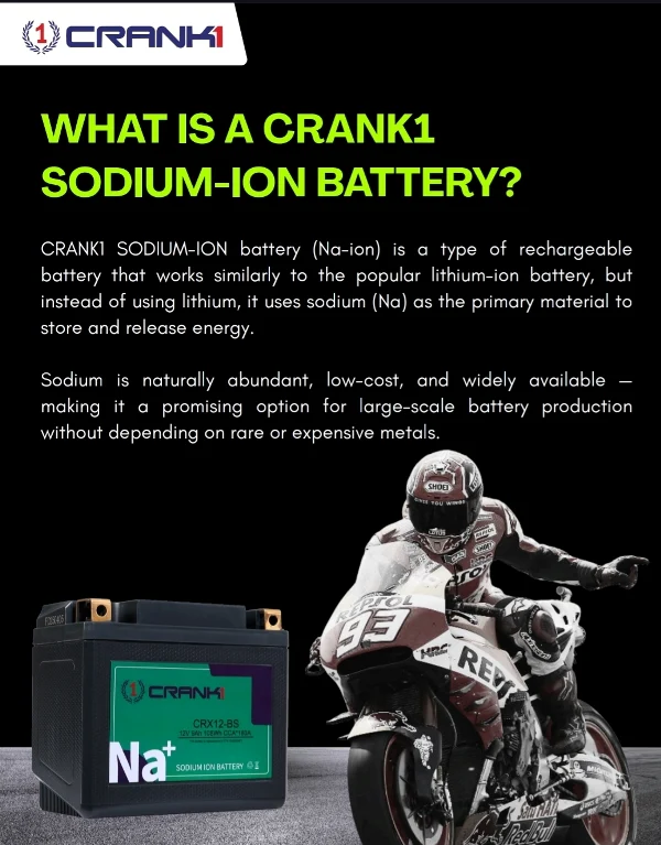 Crank1 Premium Sodium-Ion Battery–Factory Activated for Suzuki GSX-R1000/Z/AL8 (2017-2025)-CRX10S - Image 6