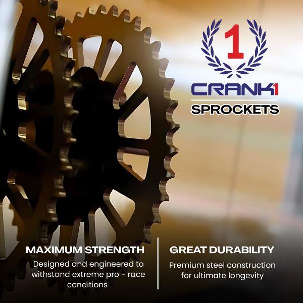 Crank1 Sprocket For Triumph Street Triple 675 (2013–2016) – Front – CPF520.16T - Image 3