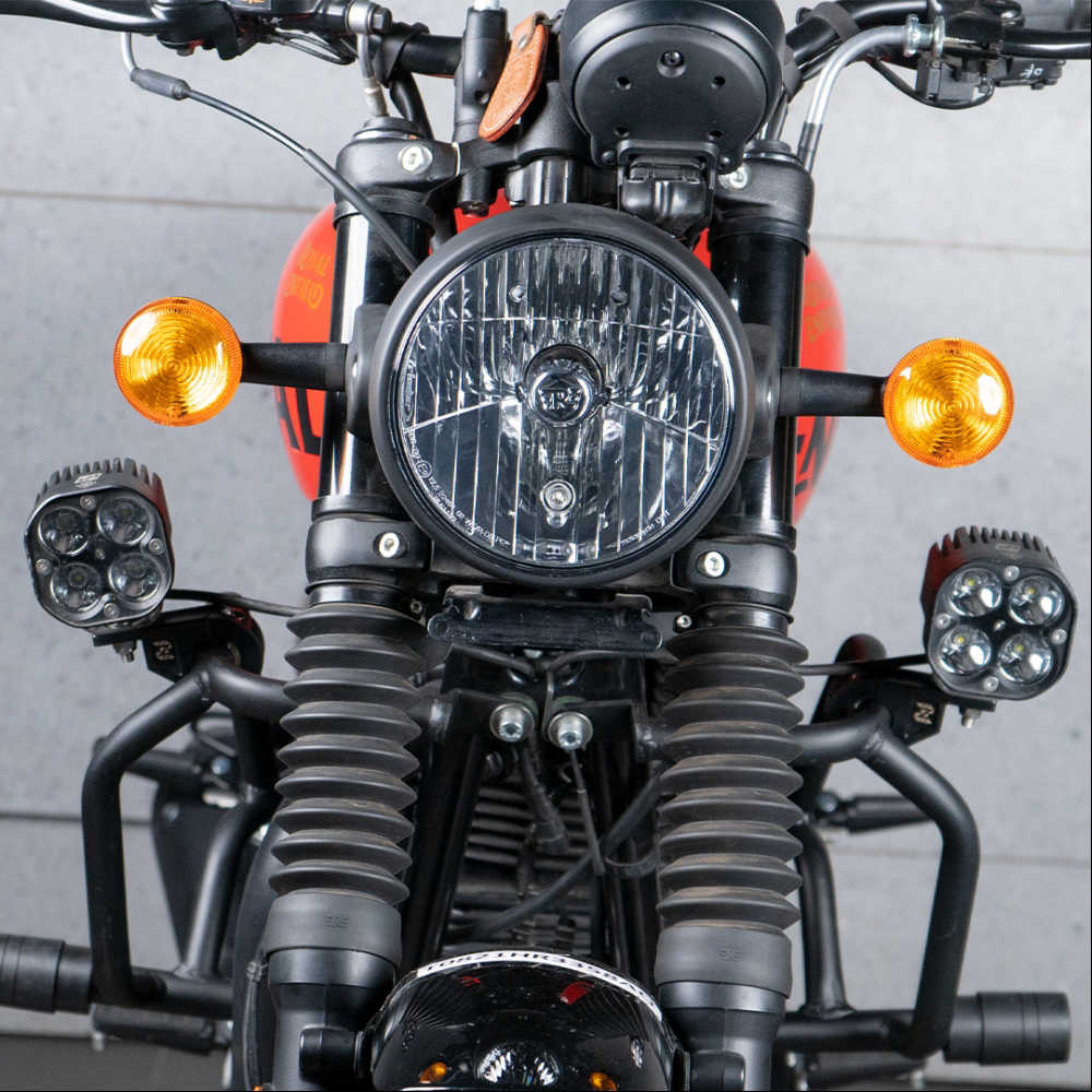 ZANA Crash Guard with Slider Black for Royal Enfield Hunter 350 - ZI-8251 - Image 3