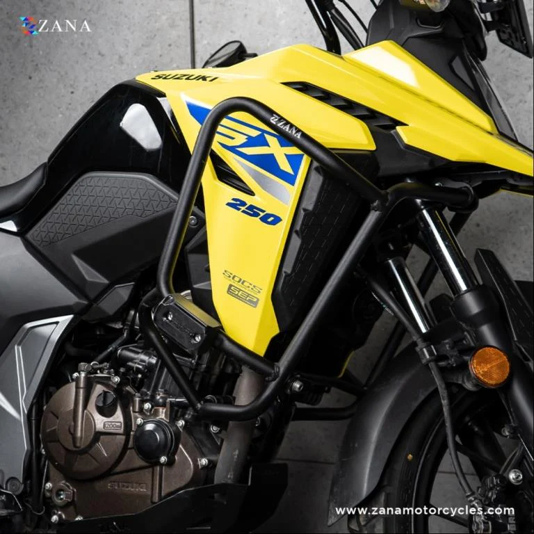 Crash Guard with Slider Puck Black for Suzuki Vstrom 250 - ZI-8224 - Image 2