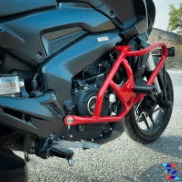 Crash Guard With Slider Red Dominar 400 (2019-2021) - ZANA - ZI-7092 - Image 6
