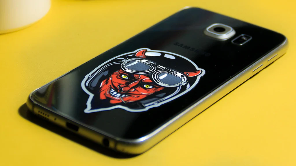 Devil's Smirk Sticker - Wander Looms - Image 2
