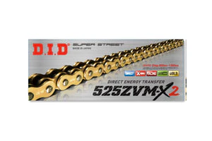 DID Chain 525 Pitch X 112 Links (Zvmx2) - 525ZVMX2-112ZB